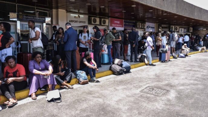 Kenya Airport Workers Vow Not to Back Down as Airport Comes to a Halt