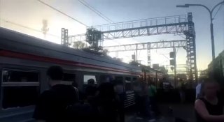 A source from the Cheka-OGPU about a train with passengers on fire between the Khovrino station...