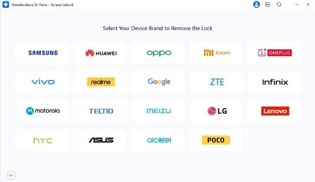 choose your android device brand 