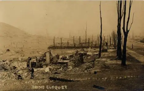 Cloquet Fire, Minnesota, USA (1918)