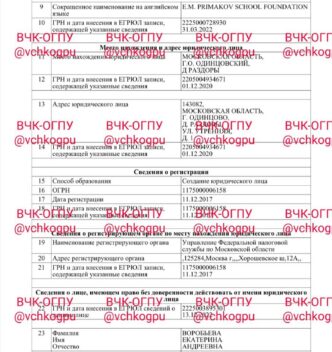 “Purely by chance” in the most privileged school (Primakov Gymnasium) in Russia...
