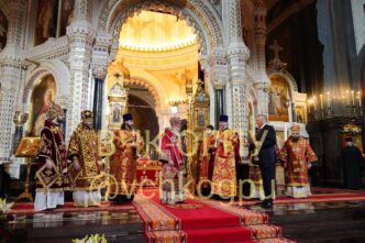 The Cheka-OGPU became aware of a huge scandal during the Easter service in...