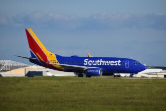 Southwest Airlines plane hit by gunfire on Dallas runway: aviation agency