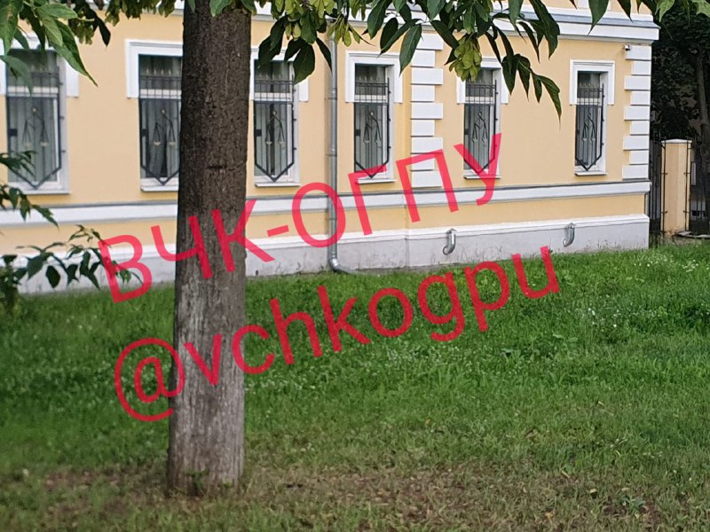 A source from the Cheka-OGPU took fresh photographs of the building of the 2nd Western District Military...