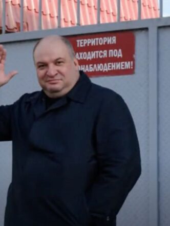 Businessman from Yekaterinburg Alexander Gorbunov, and part-time right hand...