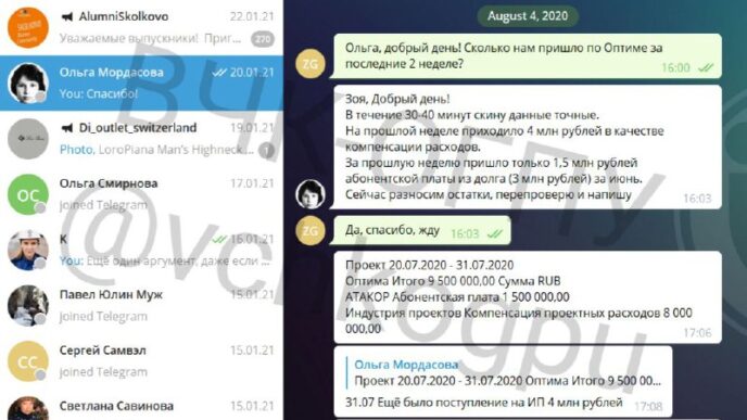 Former owners of the bankrupt IT company OPTIMA Valery and Andrey Shandalov and...