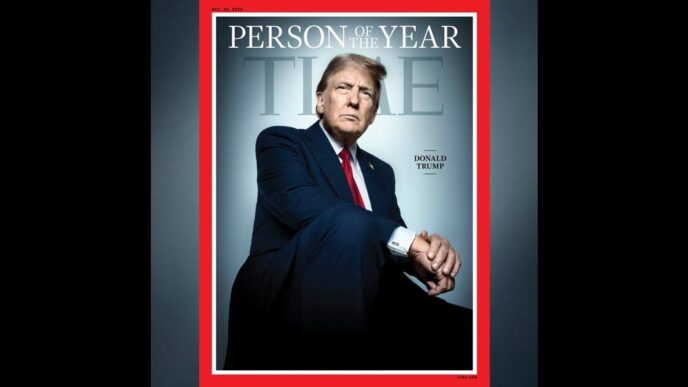 Time Magazine names Donald Trump person of the year for second time