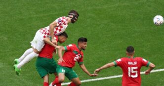 The Croats, I must admit, are true pros. We weren't upset and didn't relax...