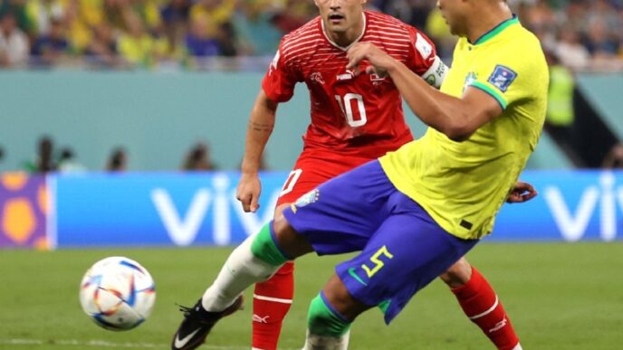 The first half between Brazil and Switzerland was a demonstration of technique for the sake of technique. Mind...