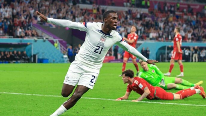 You can't help but like America's team! She plays attack almost all the time...