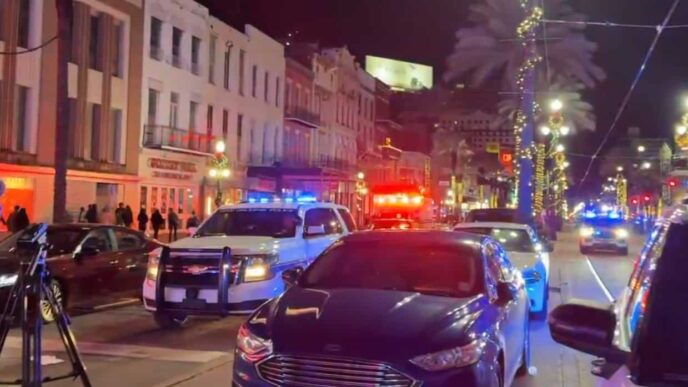 New Orleans mass killer said he had joined ISIS: FBI