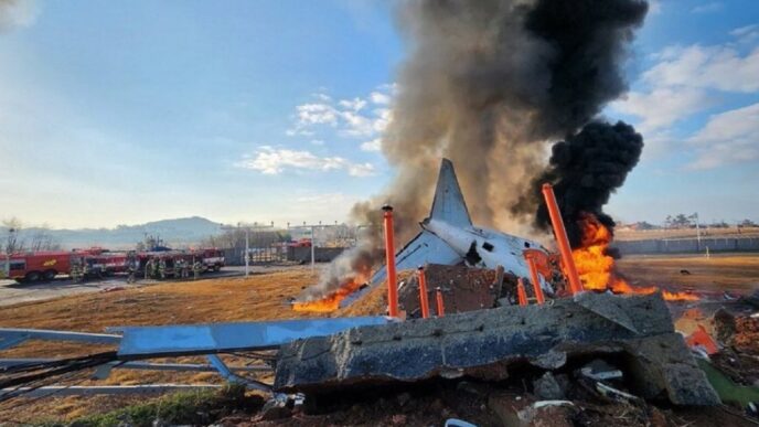 S. Korea govt says reviewing whether concrete wall at Muan airport met regulations