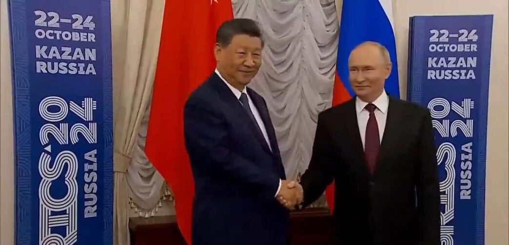 Xi vows to promote ‘world peace’ in New Year’s message to Putin: state media