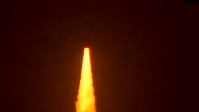 India rocket launches space docking mission
