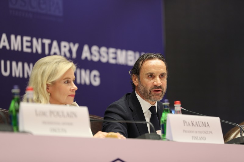 Georgias Security Service Alleges Foreign Plot Amid Anti Government Protests