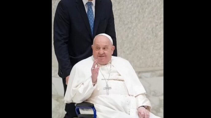 Critically-ill Pope Francis shows ‘slight improvement’ says Vatican