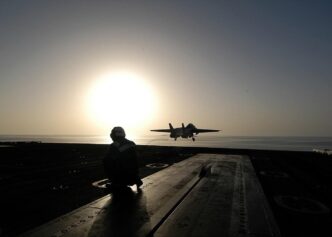 US aircraft carrier collides with merchant ship in Mediterranean
