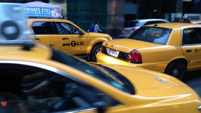 Desperate: New York taxi drivers push for bathroom break relief