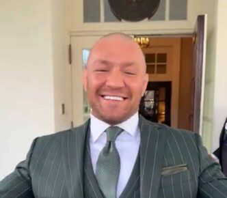 MMA superstar Conor McGregor in spotlight at White House