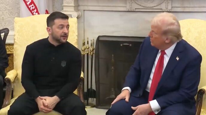 Kremlin blames Zelensky over ‘unprecedented’ row with Trump