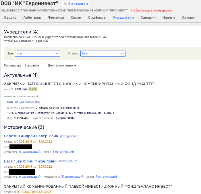 Renomed Was Driven Behind a Closed Mutual Fund: Vid the Oligarch Berezin Cover His Ambitions with A Screen?