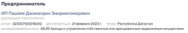 Ground reflex of the authoritative businessman Shishkin