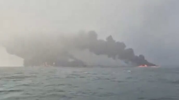 North Sea tanker crew abandoned ship after multiple explosions: operator