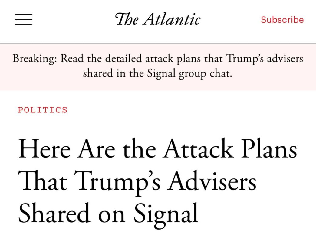 Magazine publishes full US attack plan shared in Signal chat