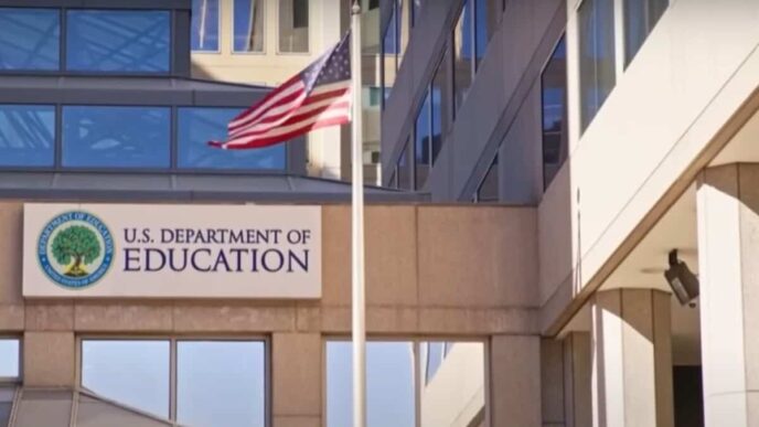 US education department to restart ‘involuntary’ student loan collections