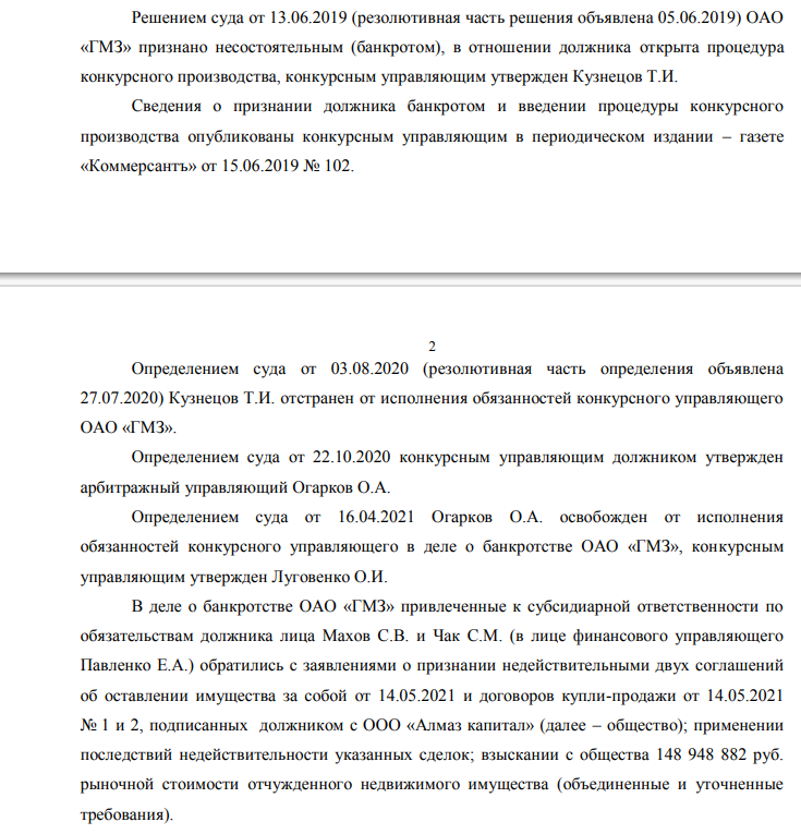 Avdolyanovskoe: 75 Objects Were Seized from Gmz