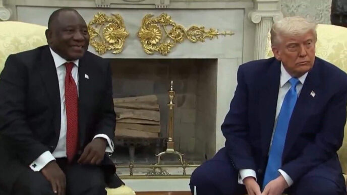 Trump seeks ‘explanation’ from South Africa’s Ramaphosa on genocide claims