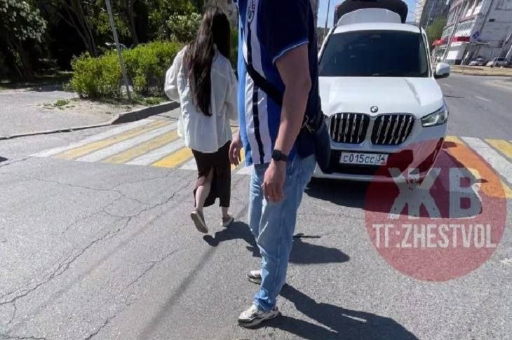 In Volgograd, traces of an accident are hidden with the participation of the daughter of General Velmozhko 05.05.2025 in ...