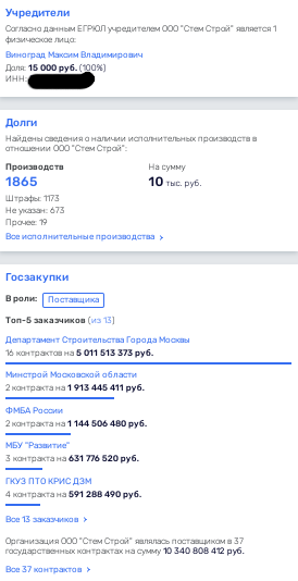 Taundice grapes for the developer TEO: What is worth a new deal of Sobyanin's protege?